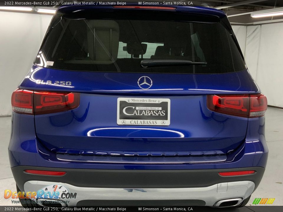 2022 Mercedes-Benz GLB 250 Galaxy Blue Metallic / Macchiato Beige Photo #5