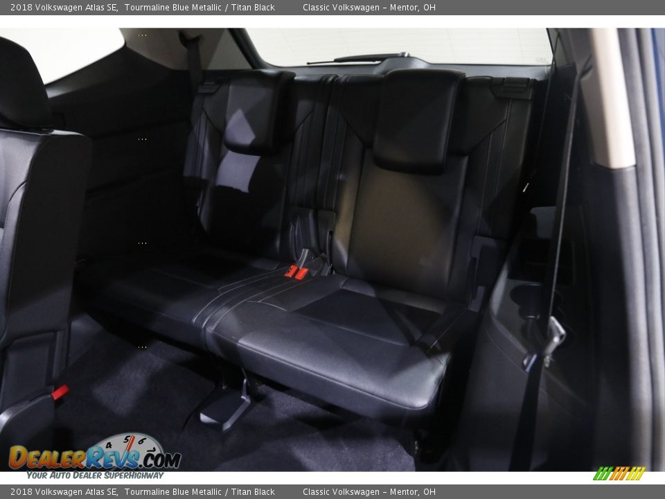 2018 Volkswagen Atlas SE Tourmaline Blue Metallic / Titan Black Photo #18