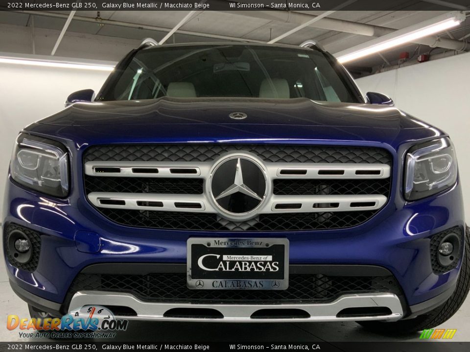 2022 Mercedes-Benz GLB 250 Galaxy Blue Metallic / Macchiato Beige Photo #8