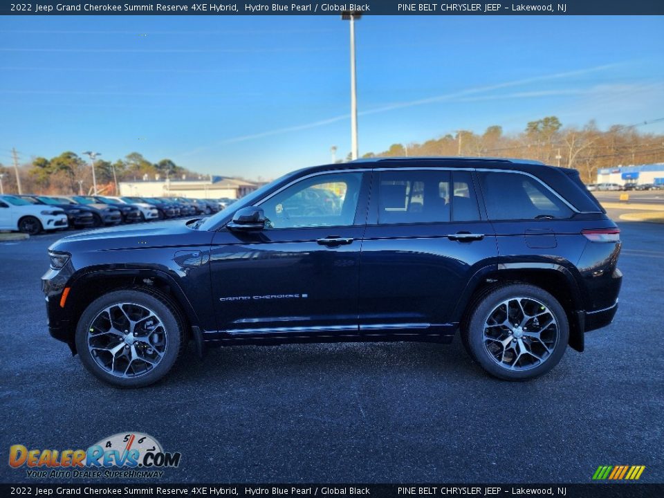 Hydro Blue Pearl 2022 Jeep Grand Cherokee Summit Reserve 4XE Hybrid Photo #3