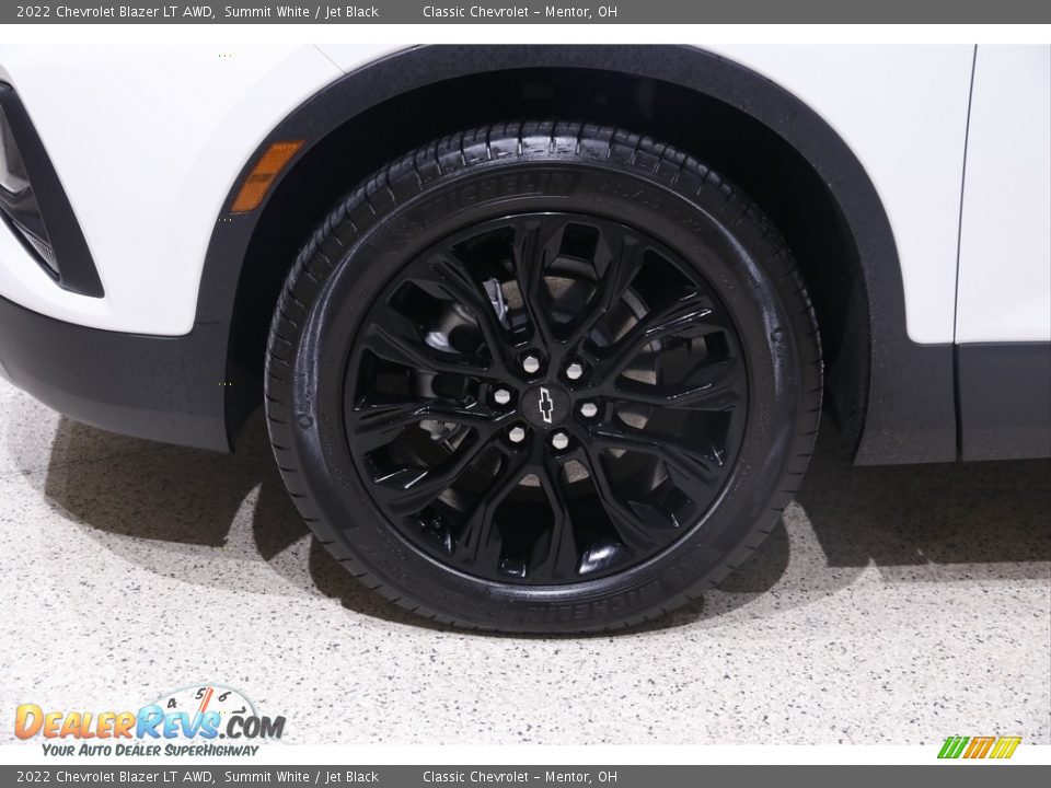 2022 Chevrolet Blazer LT AWD Summit White / Jet Black Photo #21