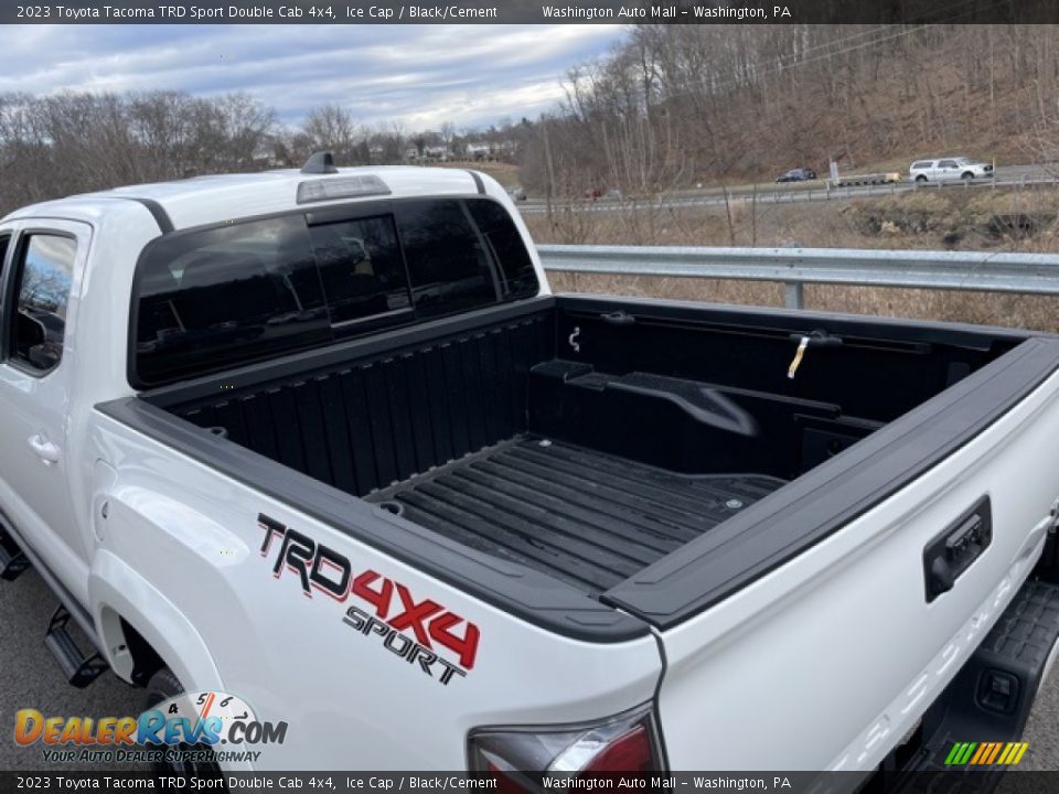 2023 Toyota Tacoma TRD Sport Double Cab 4x4 Ice Cap / Black/Cement Photo #24