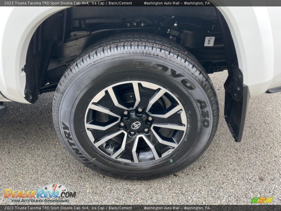 2023 Toyota Tacoma TRD Sport Double Cab 4x4 Ice Cap / Black/Cement Photo #25