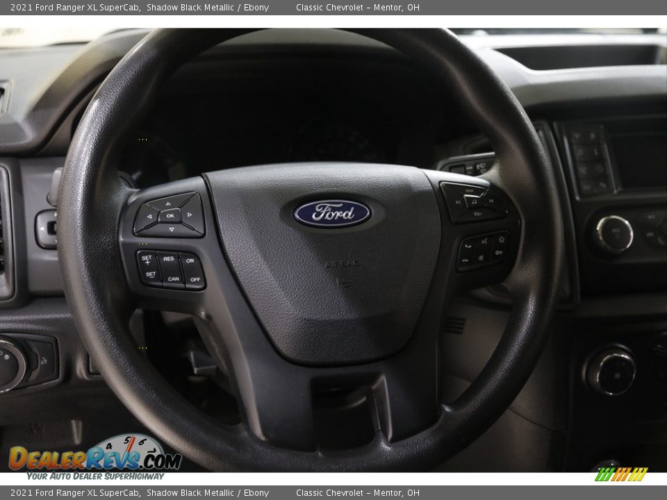 2021 Ford Ranger XL SuperCab Steering Wheel Photo #7