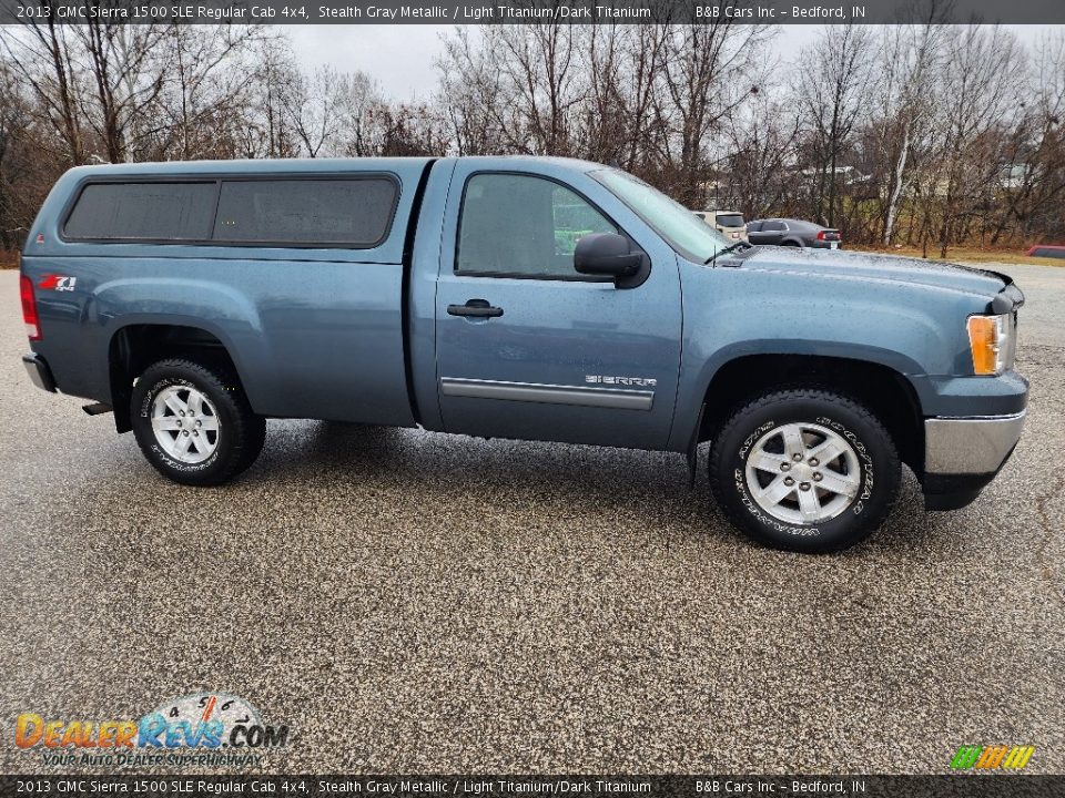 Stealth Gray Metallic 2013 GMC Sierra 1500 SLE Regular Cab 4x4 Photo #27