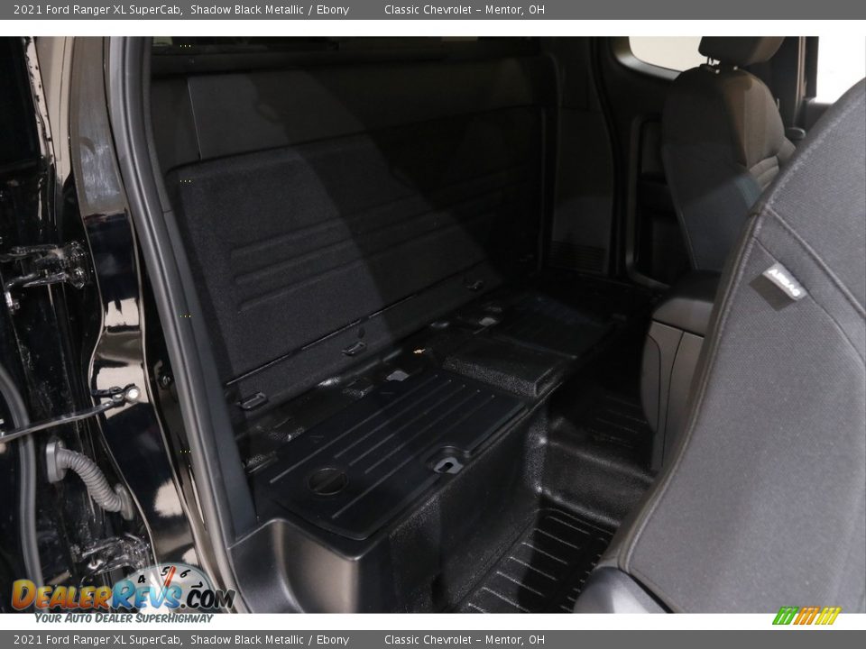 Rear Seat of 2021 Ford Ranger XL SuperCab Photo #15