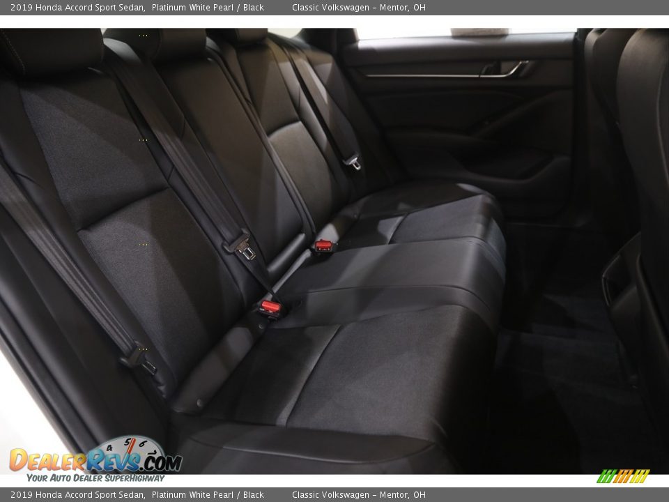 2019 Honda Accord Sport Sedan Platinum White Pearl / Black Photo #17