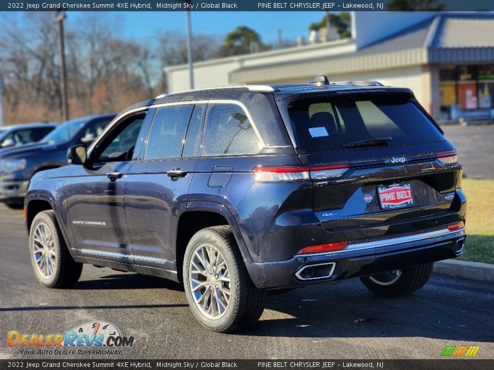 2022 Jeep Grand Cherokee Summit 4XE Hybrid Midnight Sky / Global Black Photo #2