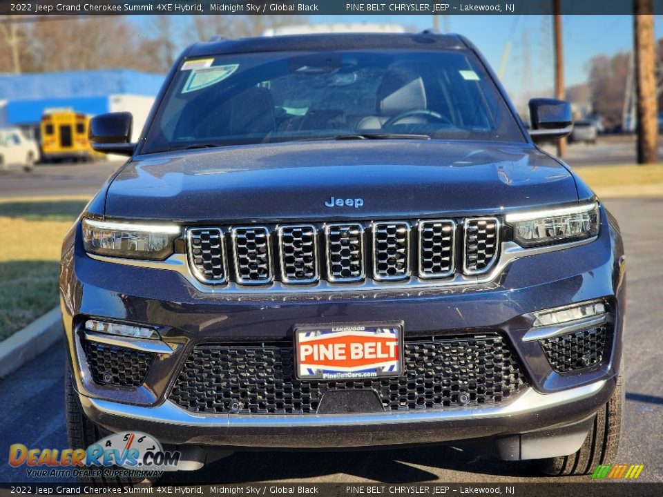 2022 Jeep Grand Cherokee Summit 4XE Hybrid Midnight Sky / Global Black Photo #3