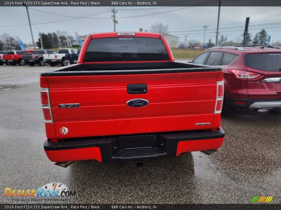 2014 Ford F150 STX SuperCrew 4x4 Race Red / Black Photo #3