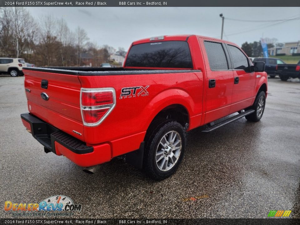 2014 Ford F150 STX SuperCrew 4x4 Race Red / Black Photo #4