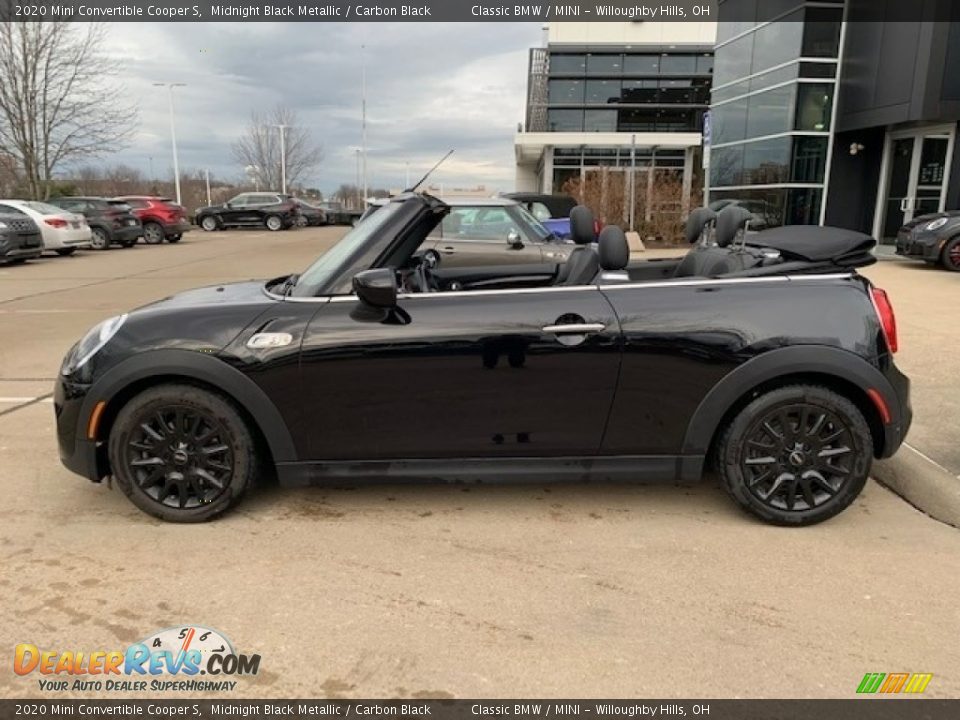 Midnight Black Metallic 2020 Mini Convertible Cooper S Photo #2