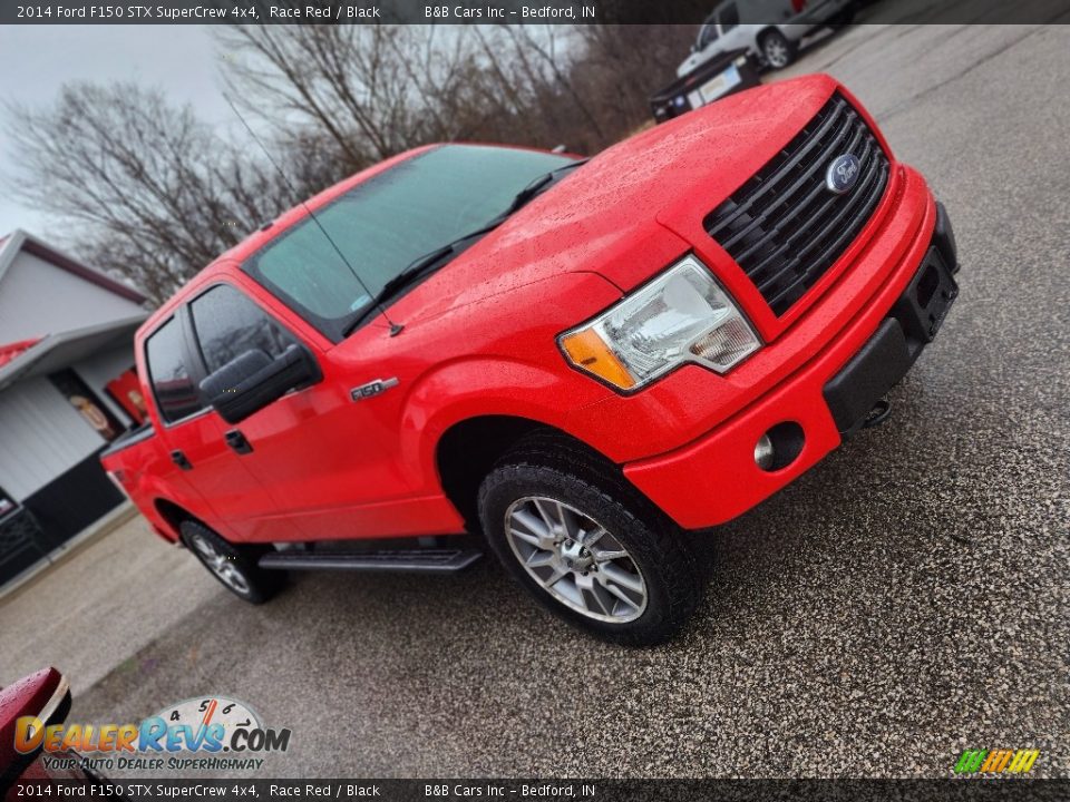 2014 Ford F150 STX SuperCrew 4x4 Race Red / Black Photo #5