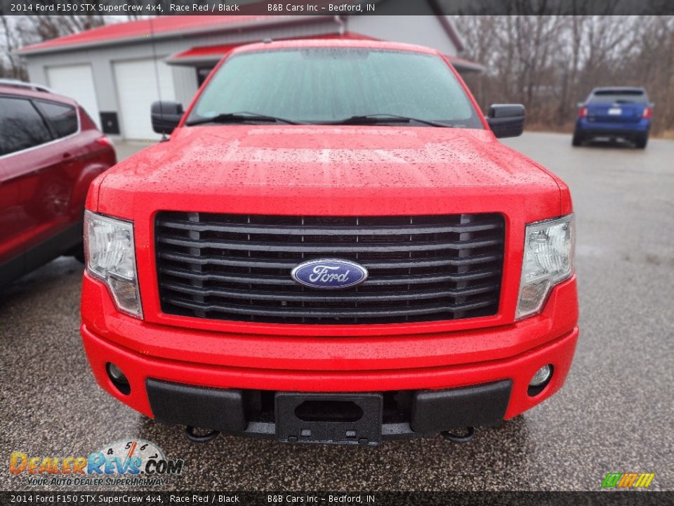 2014 Ford F150 STX SuperCrew 4x4 Race Red / Black Photo #6