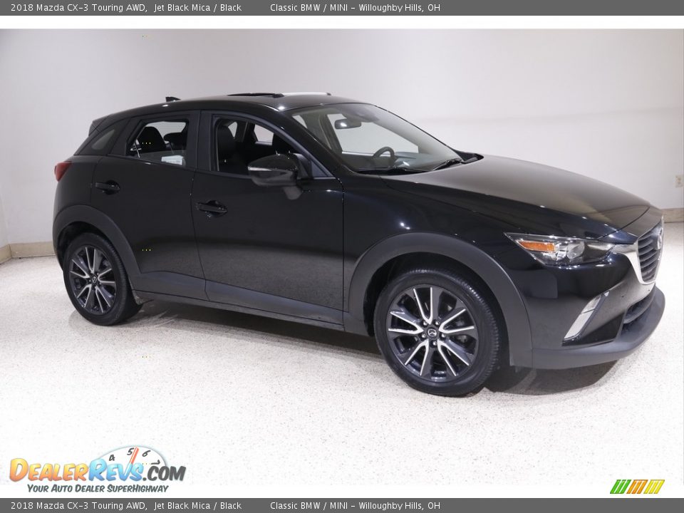 2018 Mazda CX-3 Touring AWD Jet Black Mica / Black Photo #1