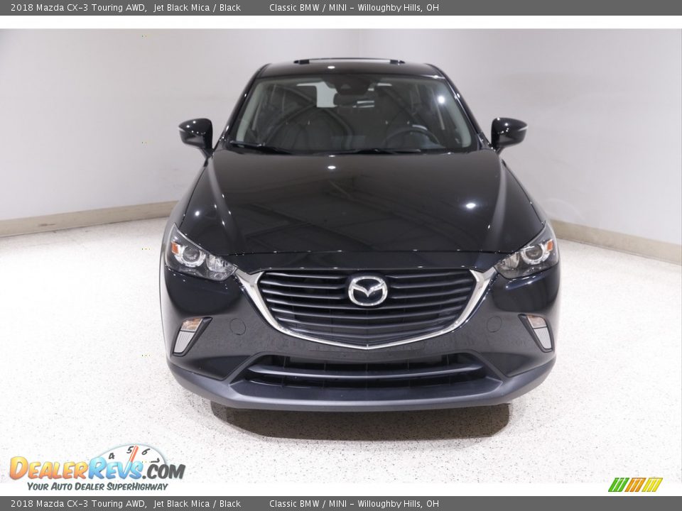 2018 Mazda CX-3 Touring AWD Jet Black Mica / Black Photo #2