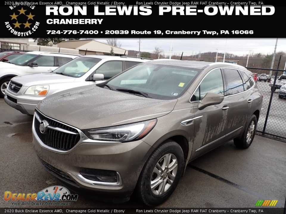 2020 Buick Enclave Essence AWD Champagne Gold Metallic / Ebony Photo #1