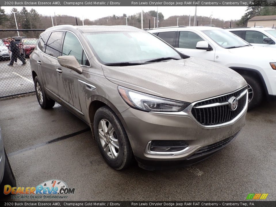 2020 Buick Enclave Essence AWD Champagne Gold Metallic / Ebony Photo #3