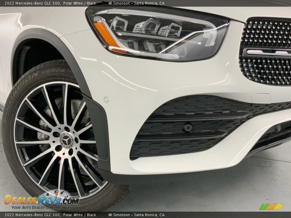 2022 Mercedes-Benz GLC 300 Polar White / Black Photo #3