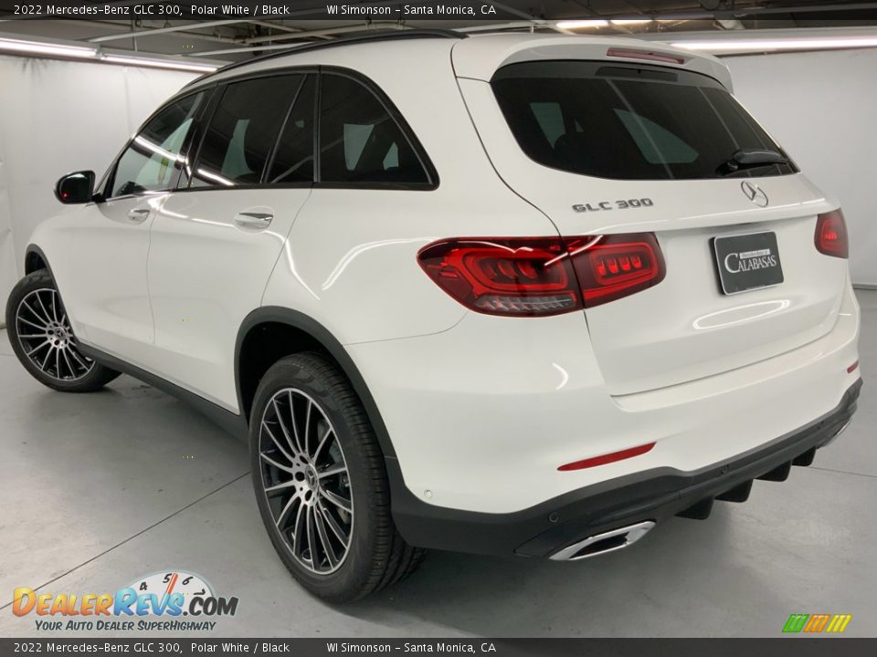 2022 Mercedes-Benz GLC 300 Polar White / Black Photo #6