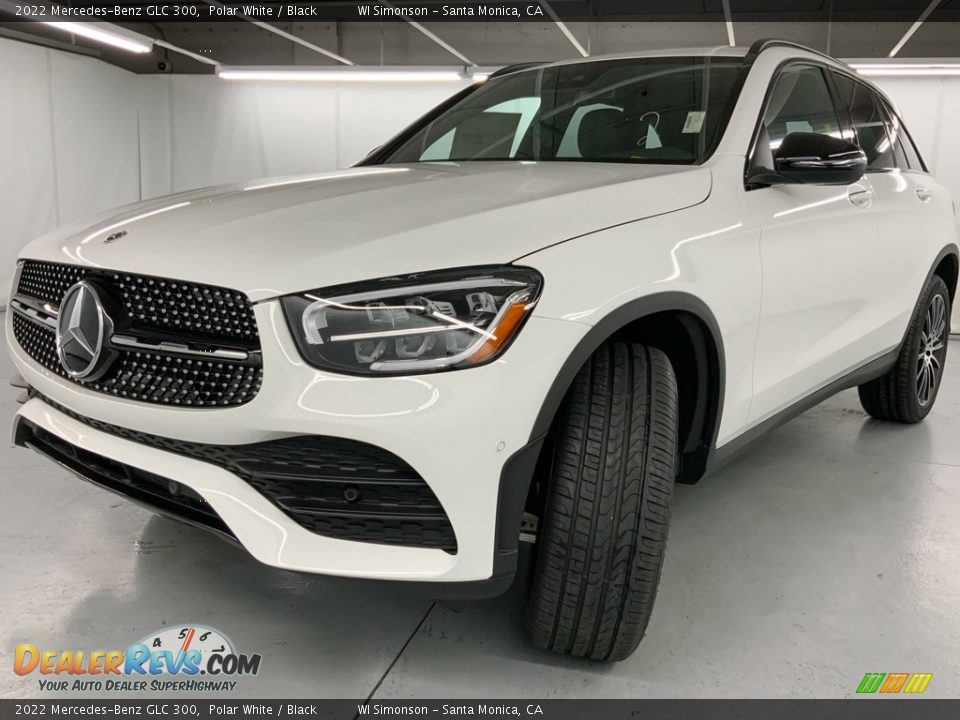 2022 Mercedes-Benz GLC 300 Polar White / Black Photo #7