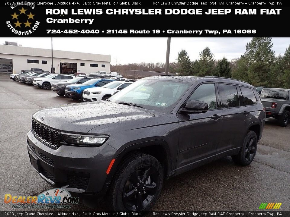 2023 Jeep Grand Cherokee L Altitude 4x4 Baltic Gray Metallic / Global Black Photo #1