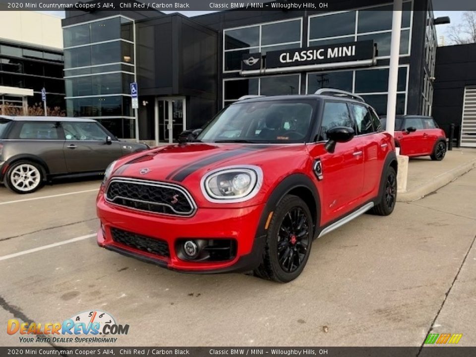 Front 3/4 View of 2020 Mini Countryman Cooper S All4 Photo #1