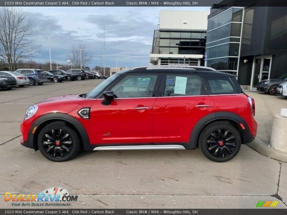 Chili Red 2020 Mini Countryman Cooper S All4 Photo #2