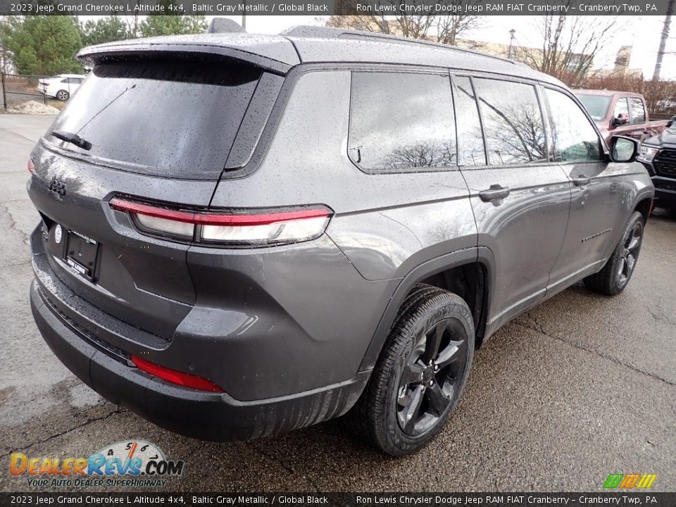 2023 Jeep Grand Cherokee L Altitude 4x4 Baltic Gray Metallic / Global Black Photo #5