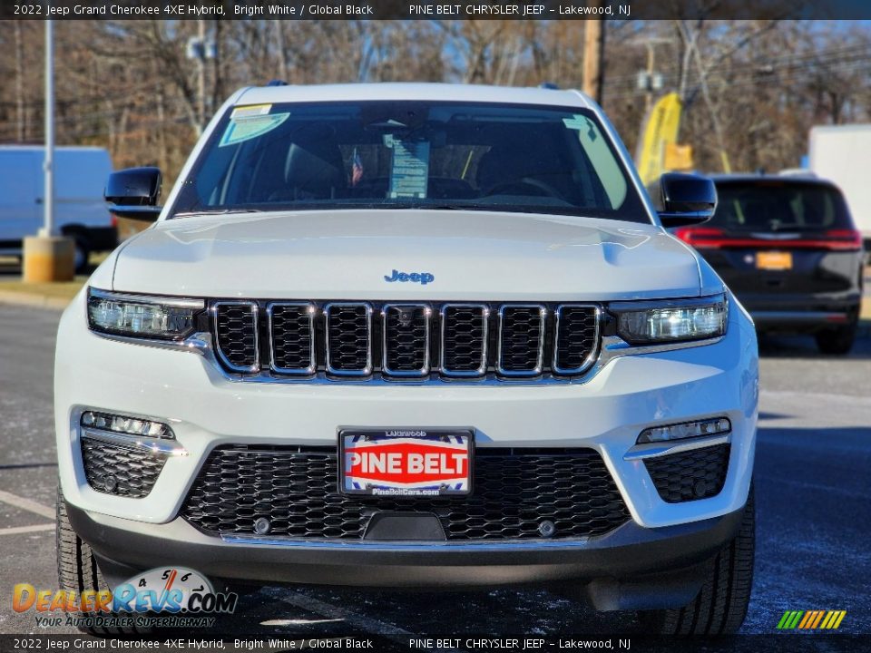 2022 Jeep Grand Cherokee 4XE Hybrid Bright White / Global Black Photo #2