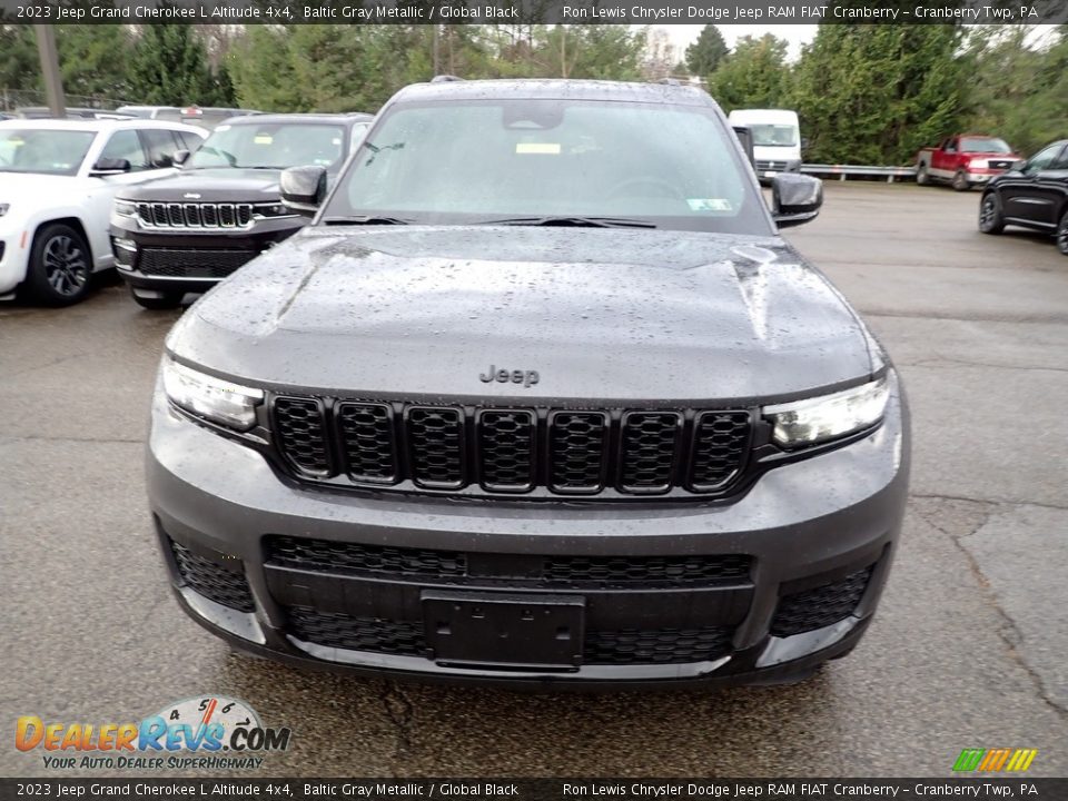 2023 Jeep Grand Cherokee L Altitude 4x4 Baltic Gray Metallic / Global Black Photo #8