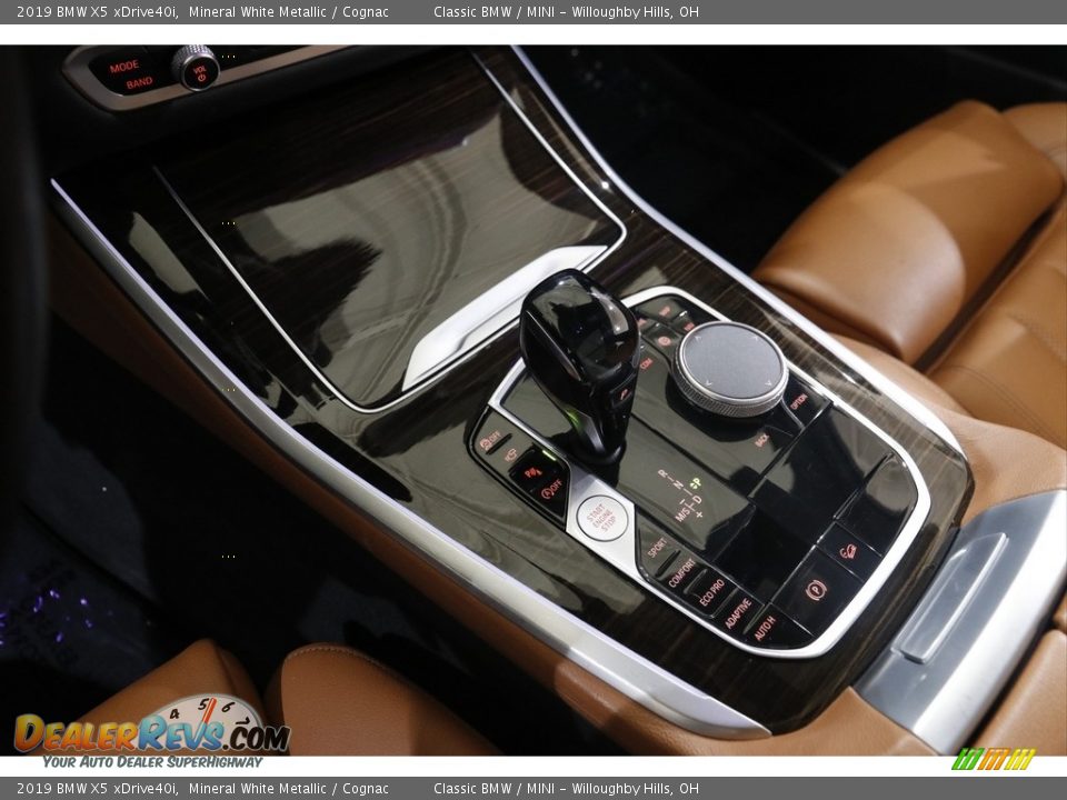2019 BMW X5 xDrive40i Mineral White Metallic / Cognac Photo #15
