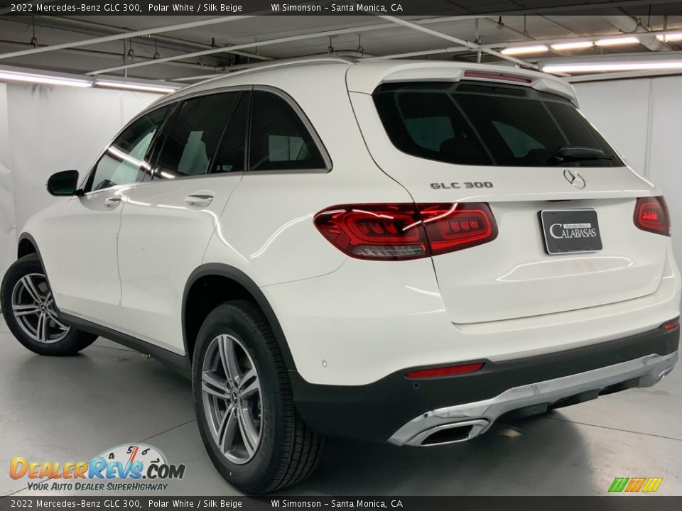 2022 Mercedes-Benz GLC 300 Polar White / Silk Beige Photo #6