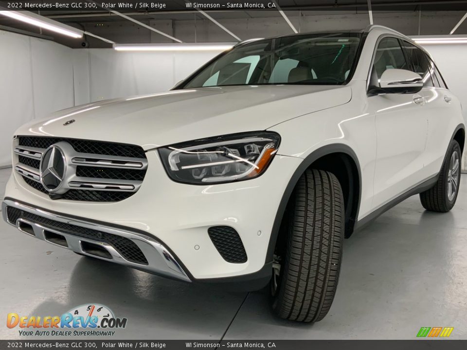 2022 Mercedes-Benz GLC 300 Polar White / Silk Beige Photo #7