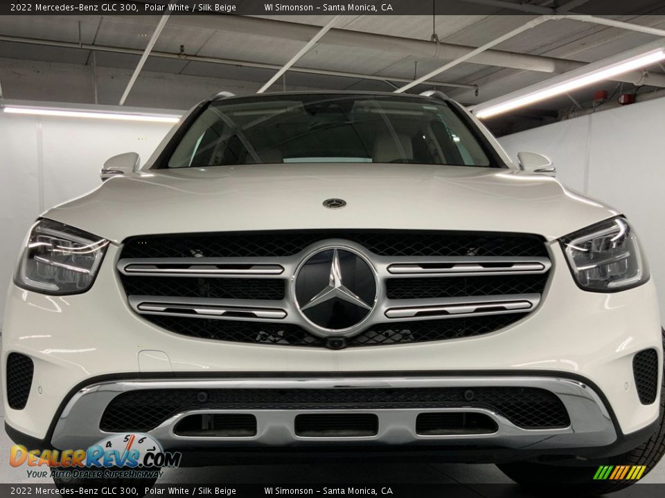 2022 Mercedes-Benz GLC 300 Polar White / Silk Beige Photo #8