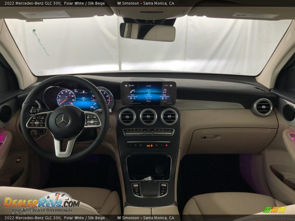 2022 Mercedes-Benz GLC 300 Polar White / Silk Beige Photo #10