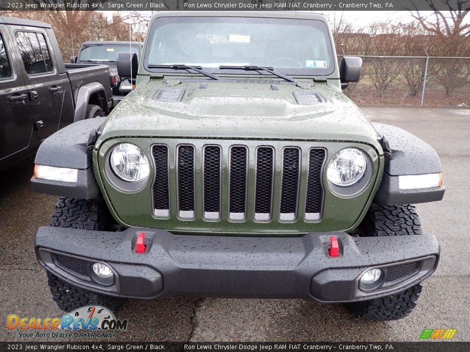 2023 Jeep Wrangler Rubicon 4x4 Sarge Green / Black Photo #2