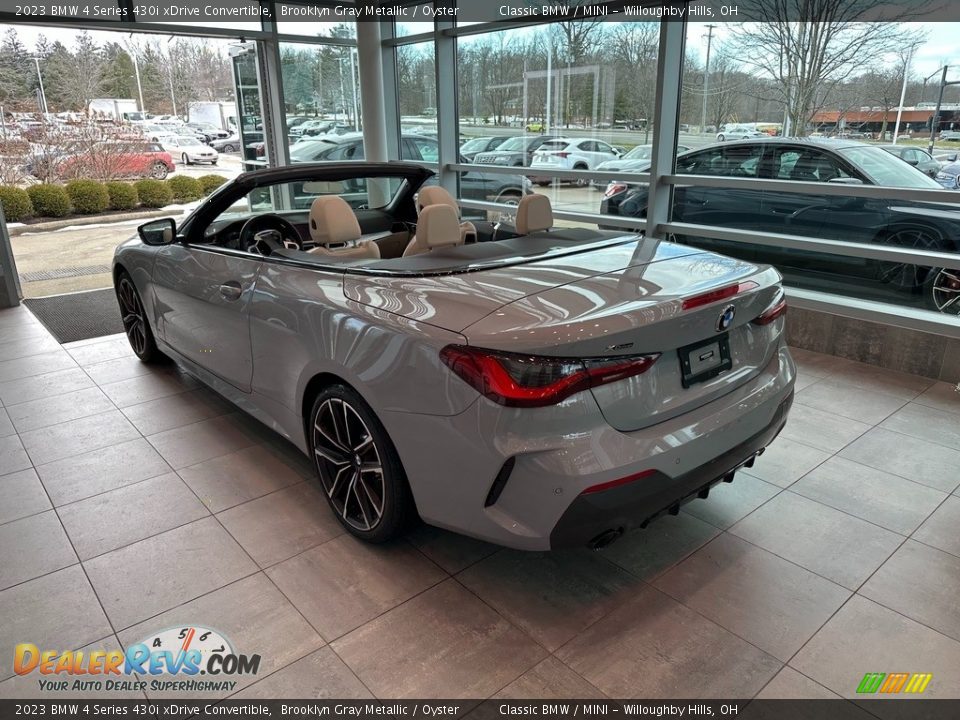 Brooklyn Gray Metallic 2023 BMW 4 Series 430i xDrive Convertible Photo #3