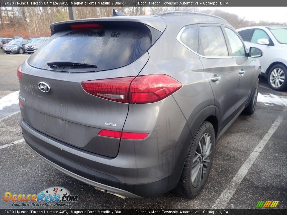 2020 Hyundai Tucson Ultimate AWD Magnetic Force Metallic / Black Photo #4