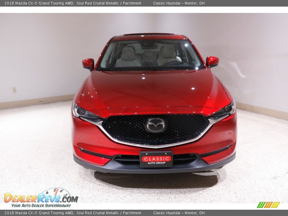 2018 Mazda CX-5 Grand Touring AWD Soul Red Crystal Metallic / Parchment Photo #2