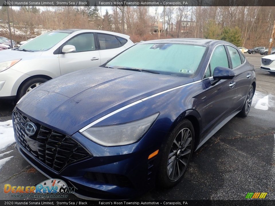 2020 Hyundai Sonata Limited Stormy Sea / Black Photo #1