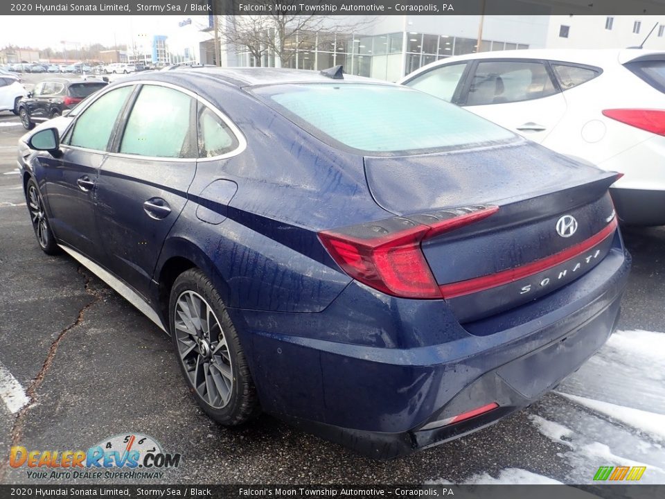 2020 Hyundai Sonata Limited Stormy Sea / Black Photo #2