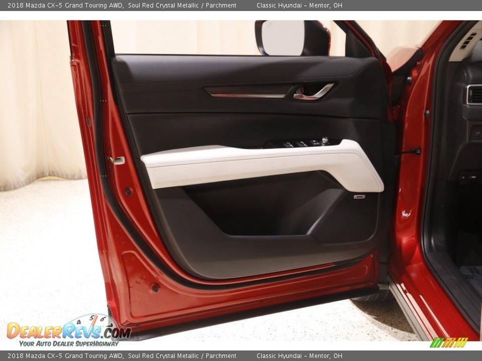 2018 Mazda CX-5 Grand Touring AWD Soul Red Crystal Metallic / Parchment Photo #4