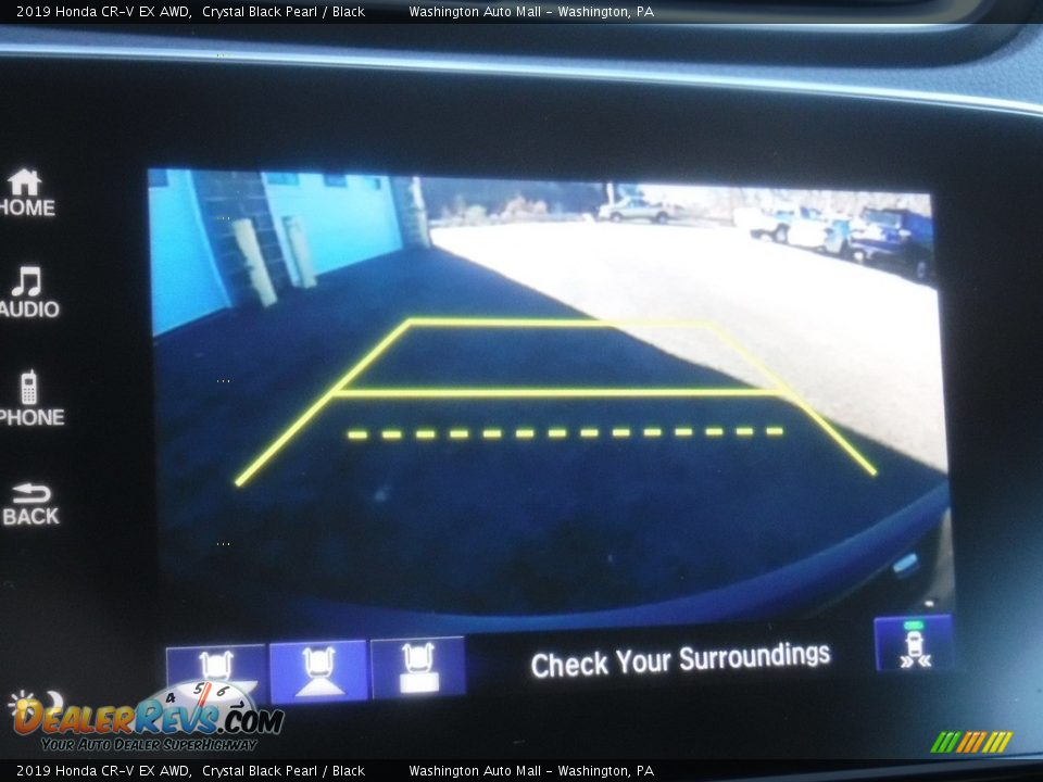 2019 Honda CR-V EX AWD Crystal Black Pearl / Black Photo #8
