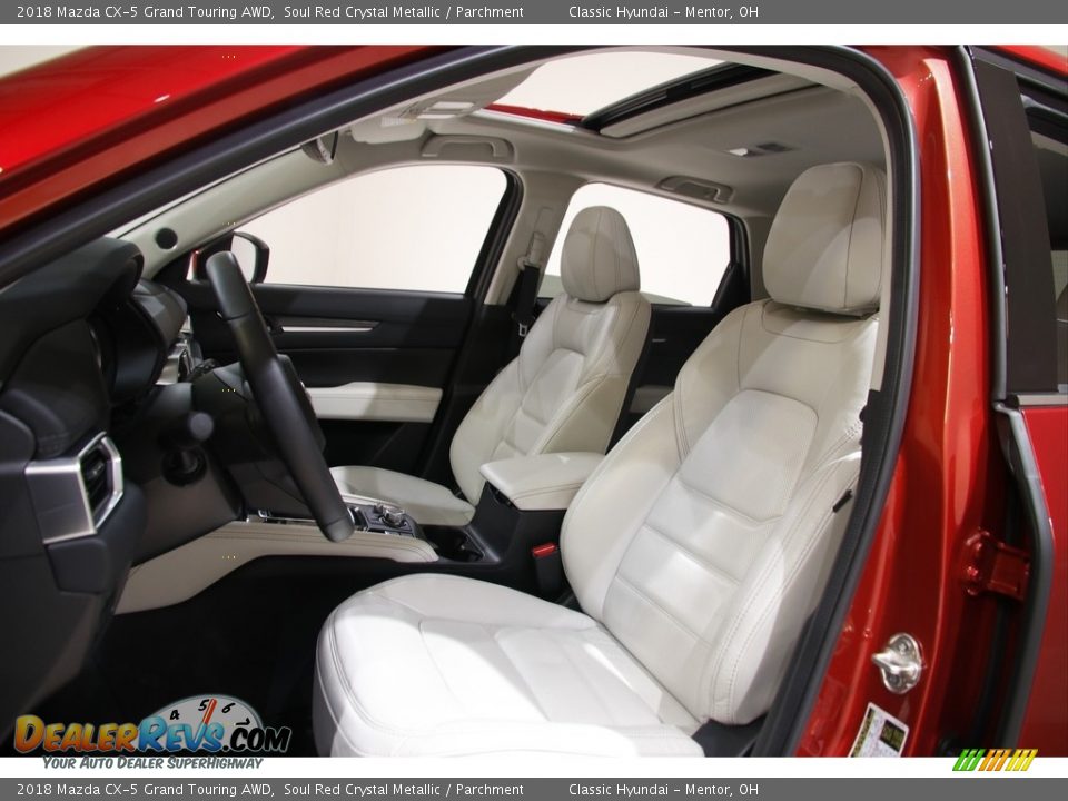 2018 Mazda CX-5 Grand Touring AWD Soul Red Crystal Metallic / Parchment Photo #5