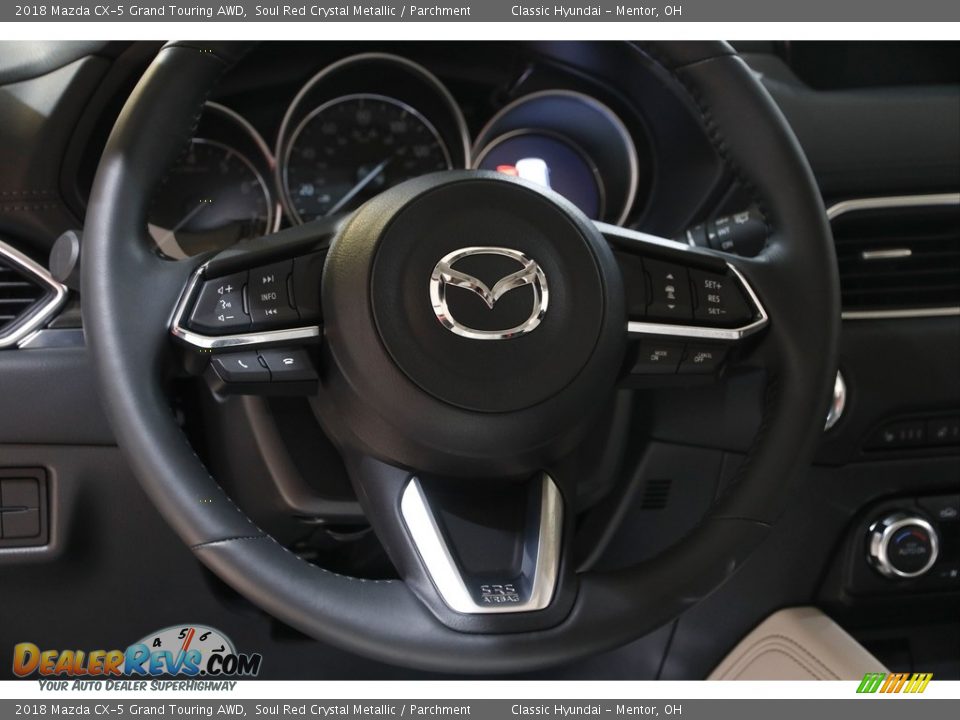 2018 Mazda CX-5 Grand Touring AWD Soul Red Crystal Metallic / Parchment Photo #7
