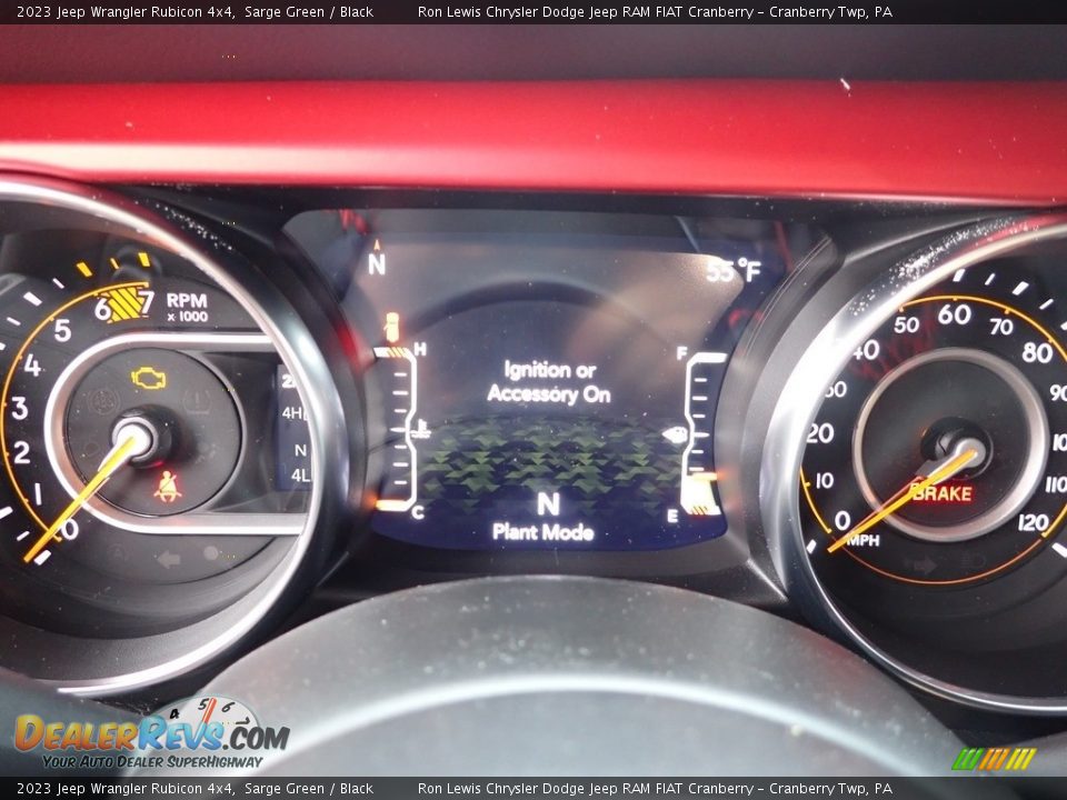 2023 Jeep Wrangler Rubicon 4x4 Gauges Photo #19