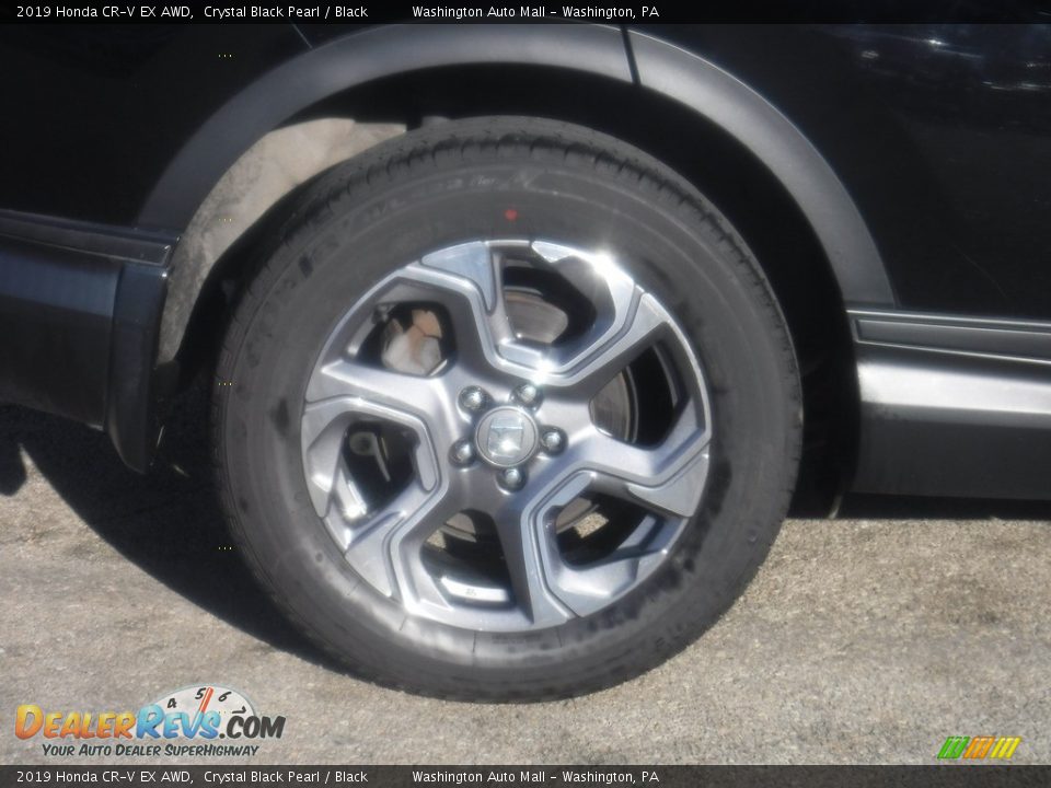 2019 Honda CR-V EX AWD Crystal Black Pearl / Black Photo #11