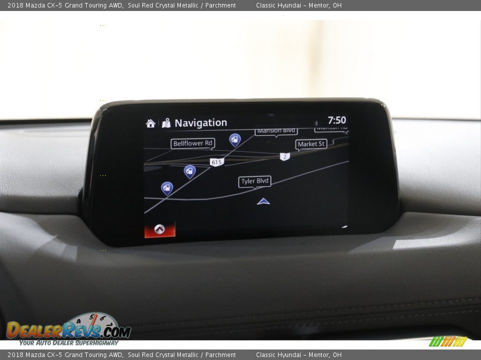 2018 Mazda CX-5 Grand Touring AWD Soul Red Crystal Metallic / Parchment Photo #10