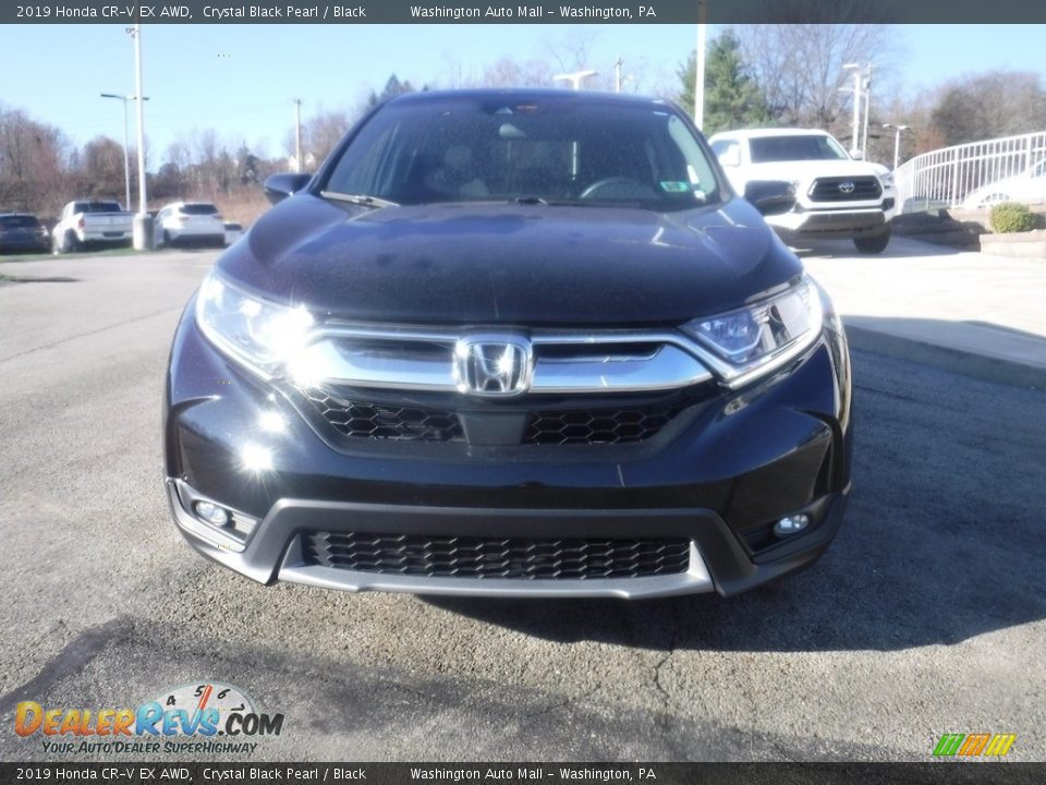 2019 Honda CR-V EX AWD Crystal Black Pearl / Black Photo #12
